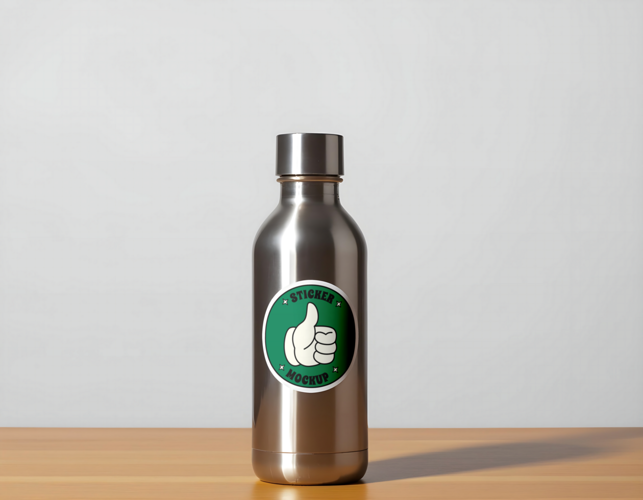tumbler Sticker Mockup Collection psd