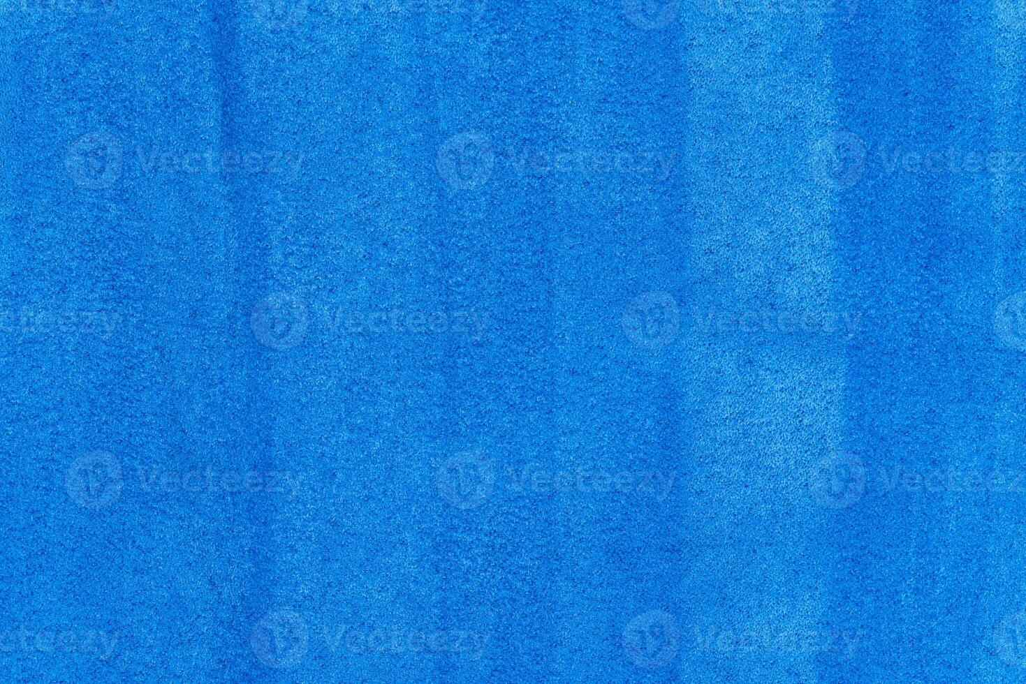Blue color woven hand abstract textile pattern for background, free copy space for design photo