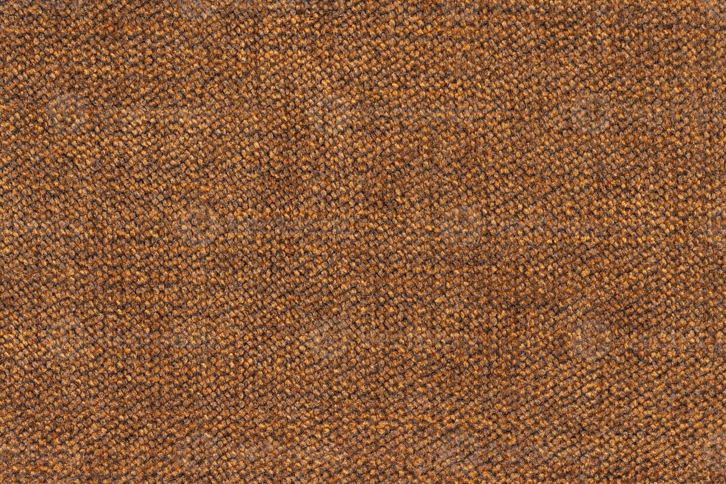 Brown color woven hand abstract cloth pattern for background, free copy space for design element photo
