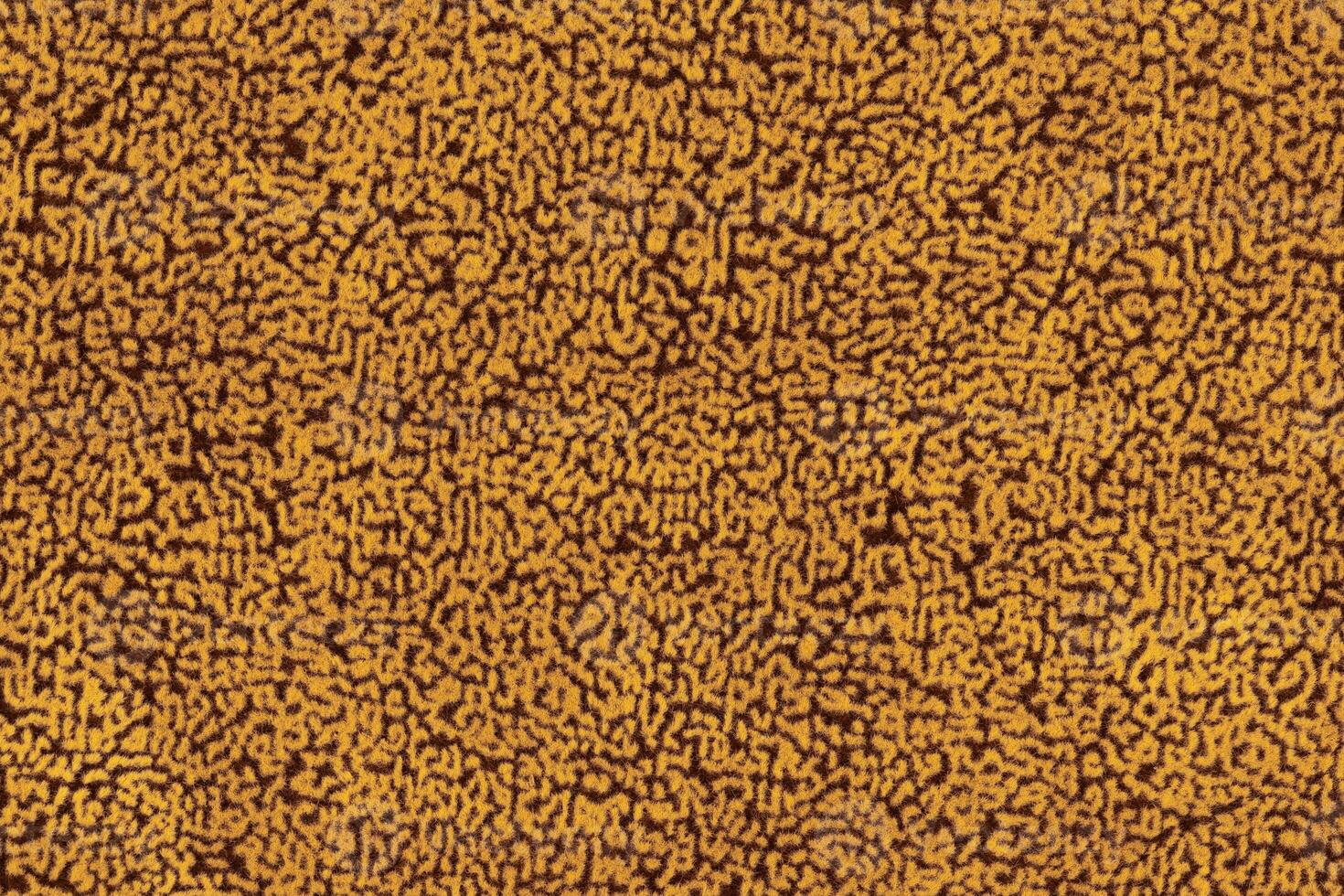 Gold colored fabric material short haired fluffy and soft abstract texture background photo