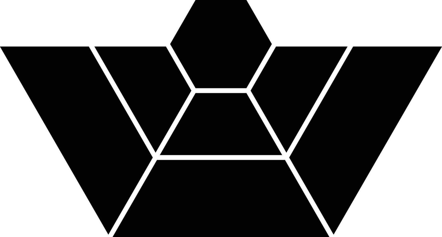Collage abstract geometric hexagon photo illustration. background for picture mood board and presentation. vector