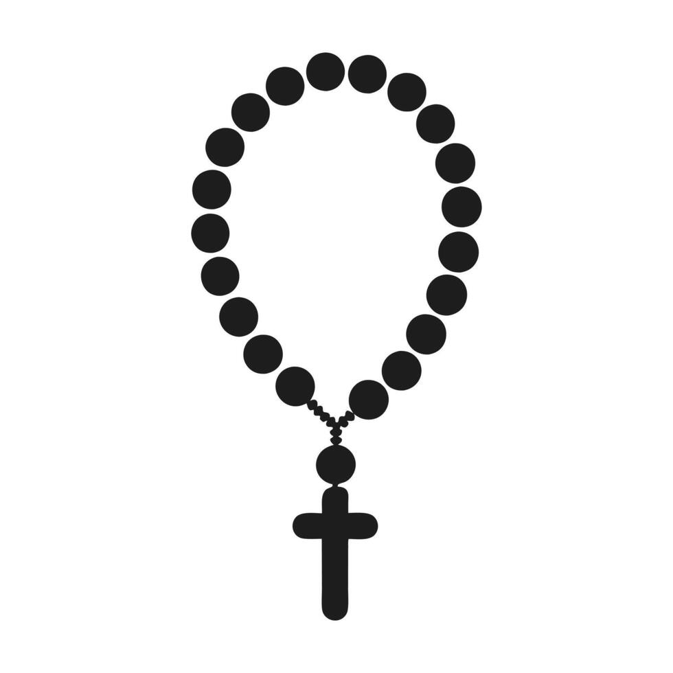 Rosary beads ClipArt Graphic vector