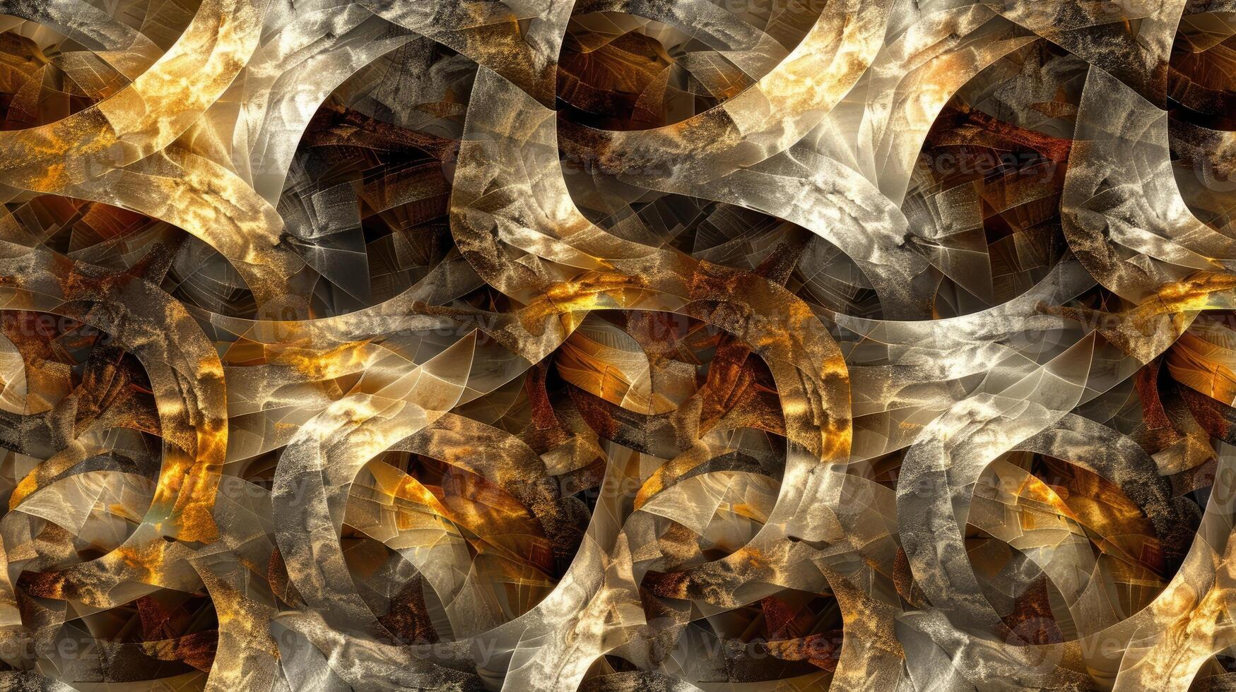 Abstract pattern with many different shapes and colors photo