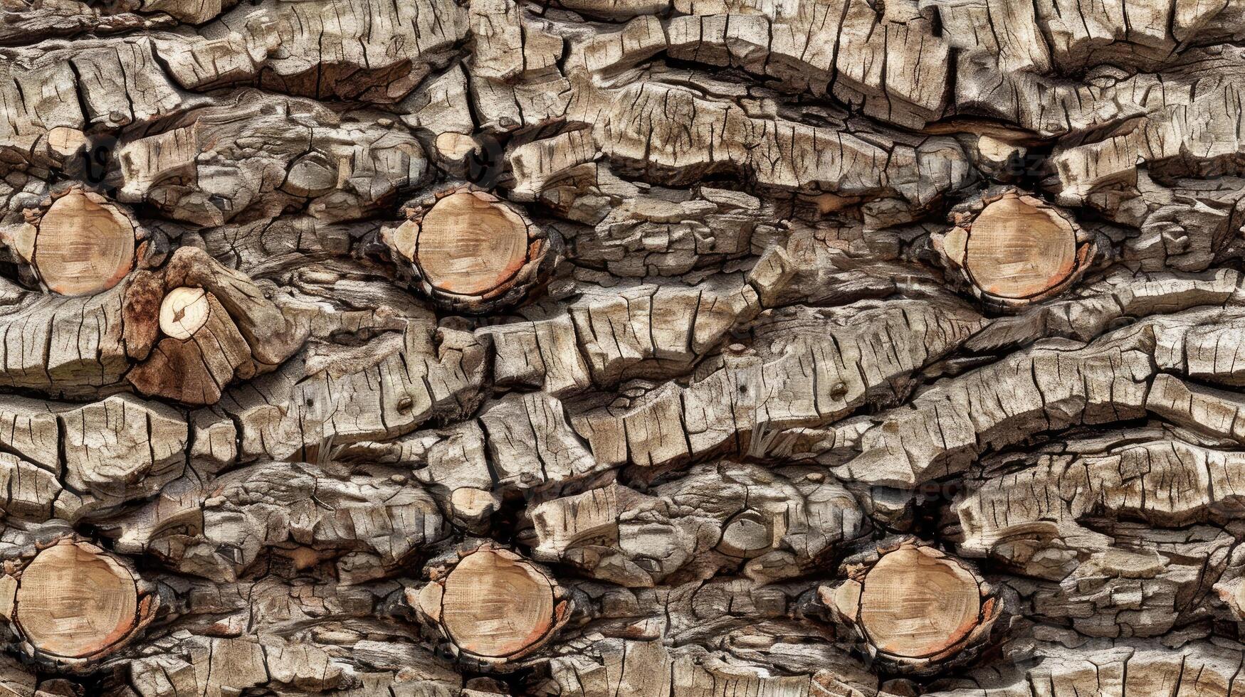 A close up of a tree trunk with bark photo