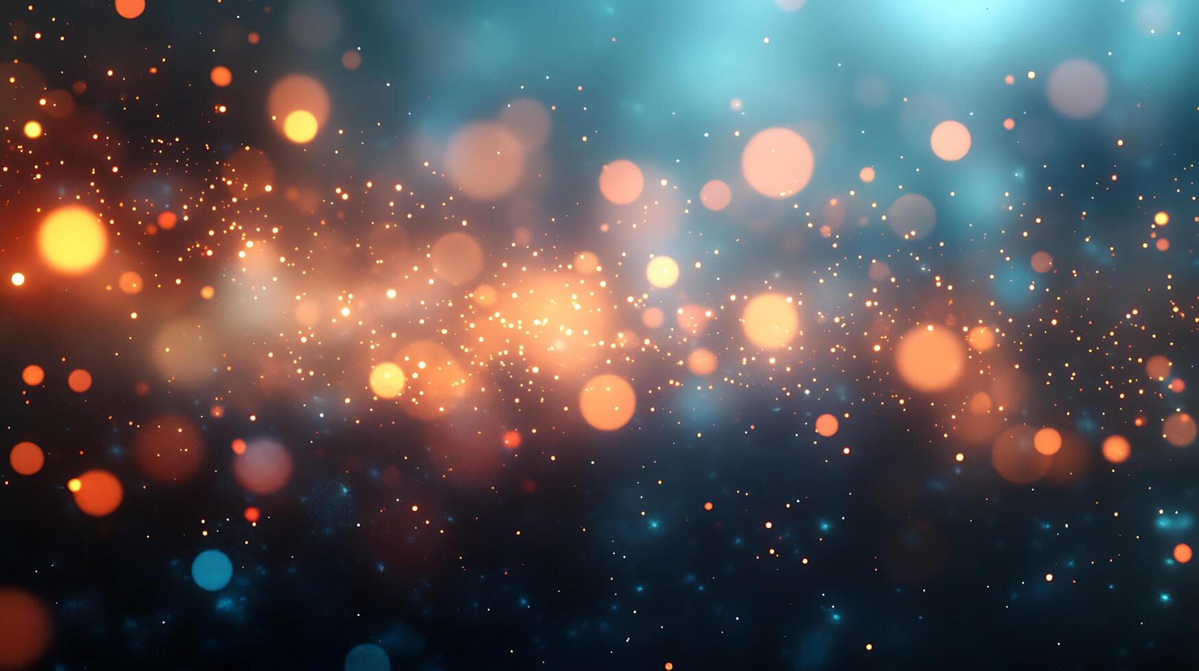 Dreamy Radiant Glow Effects with Stylish HD Background and Bokeh Lights photo
