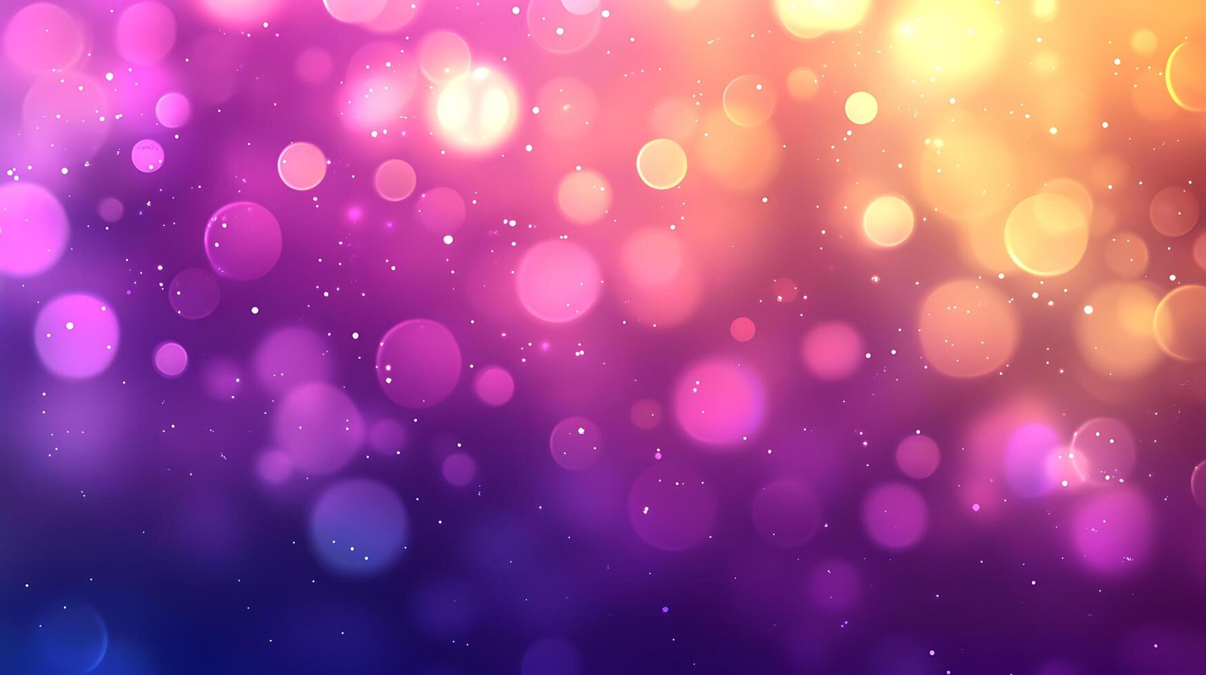 Sparkling Glow Effects with Captivating Bokeh Lights in Vibrant HD Design photo