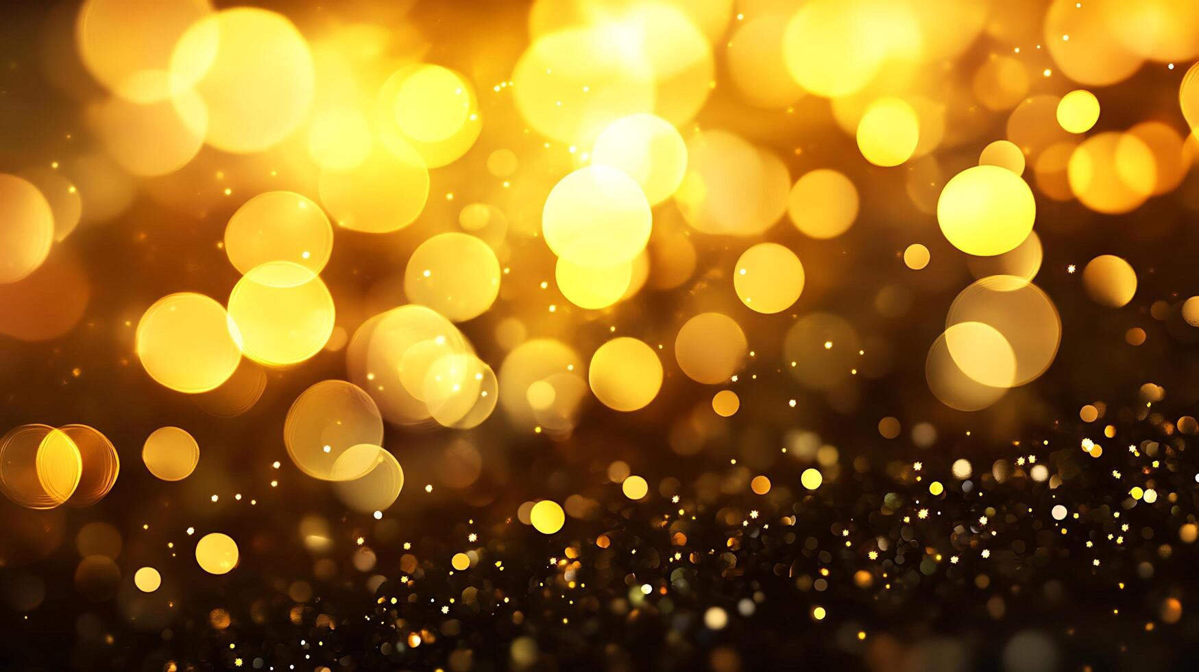 Captivating Glow and Radiant Bokeh Lights in a High-Definition Background photo