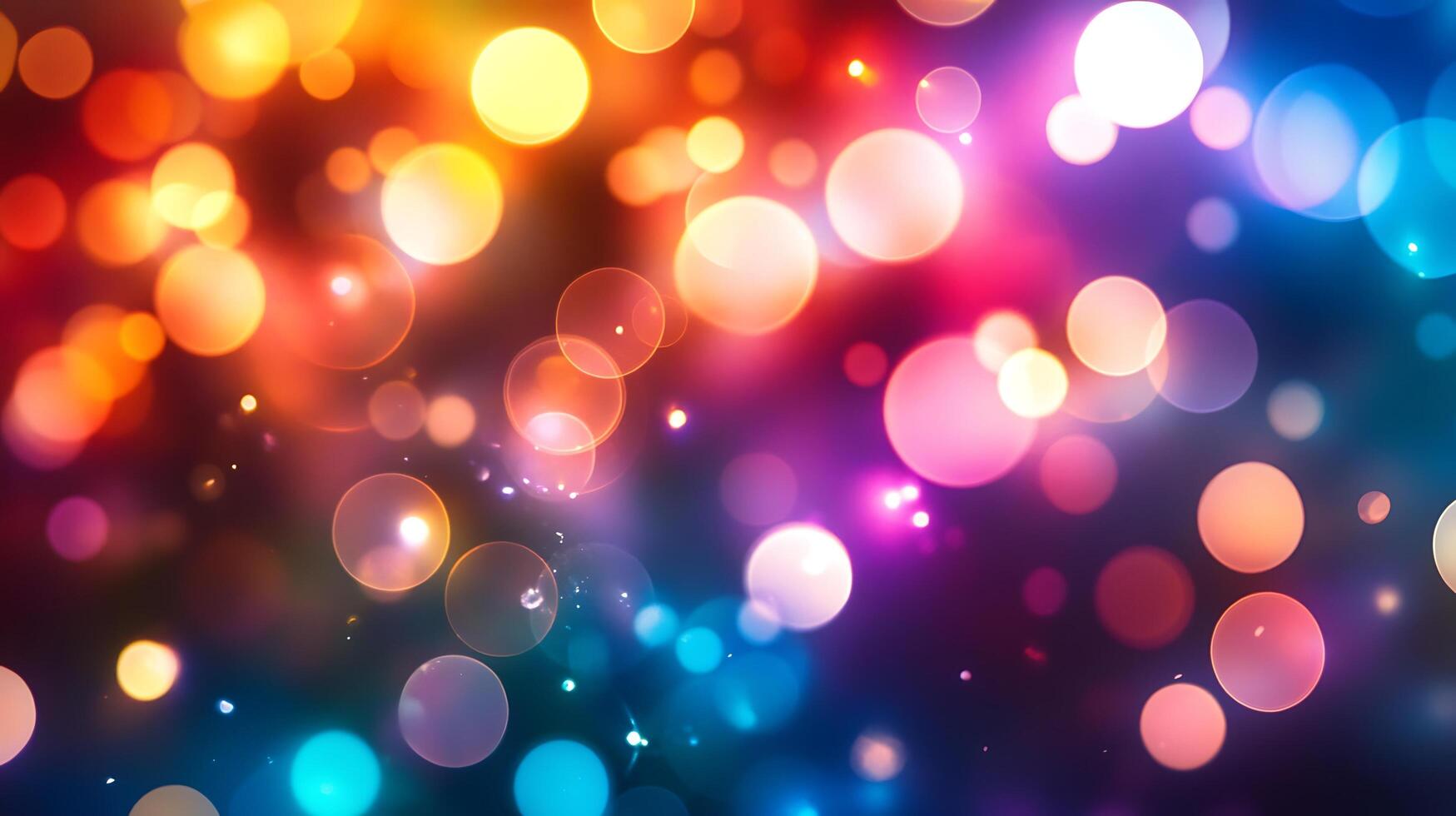 Breathtaking HD Background Featuring Vibrant Bokeh Glow and Stunning Effects photo