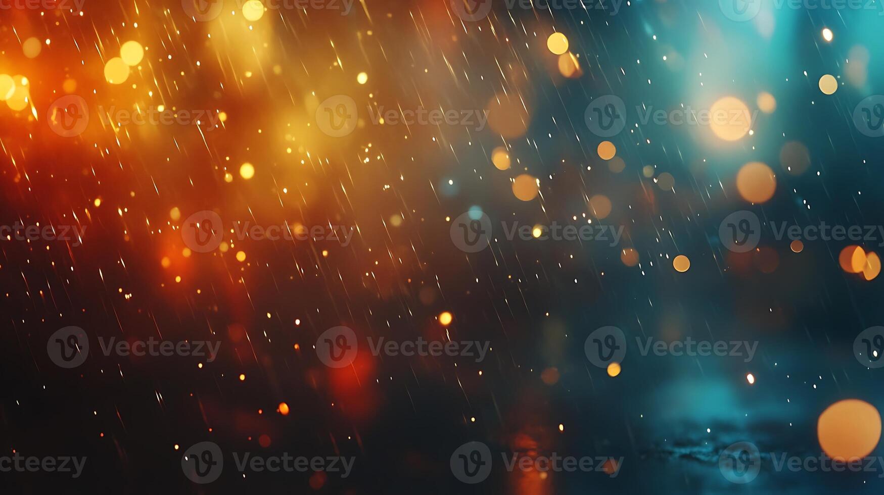 Stylish Sparkling Glow Effects in a Captivating HD Background with Radiant Bokeh photo