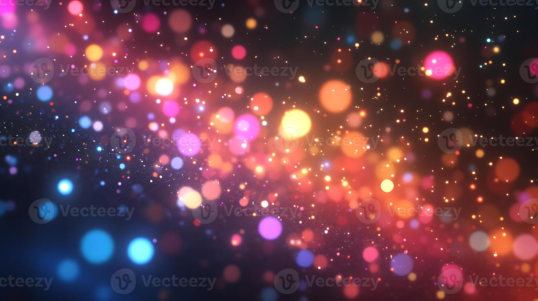Captivating Sparkling Glow Effects with Vibrant HD Background and Radiant Bokeh photo
