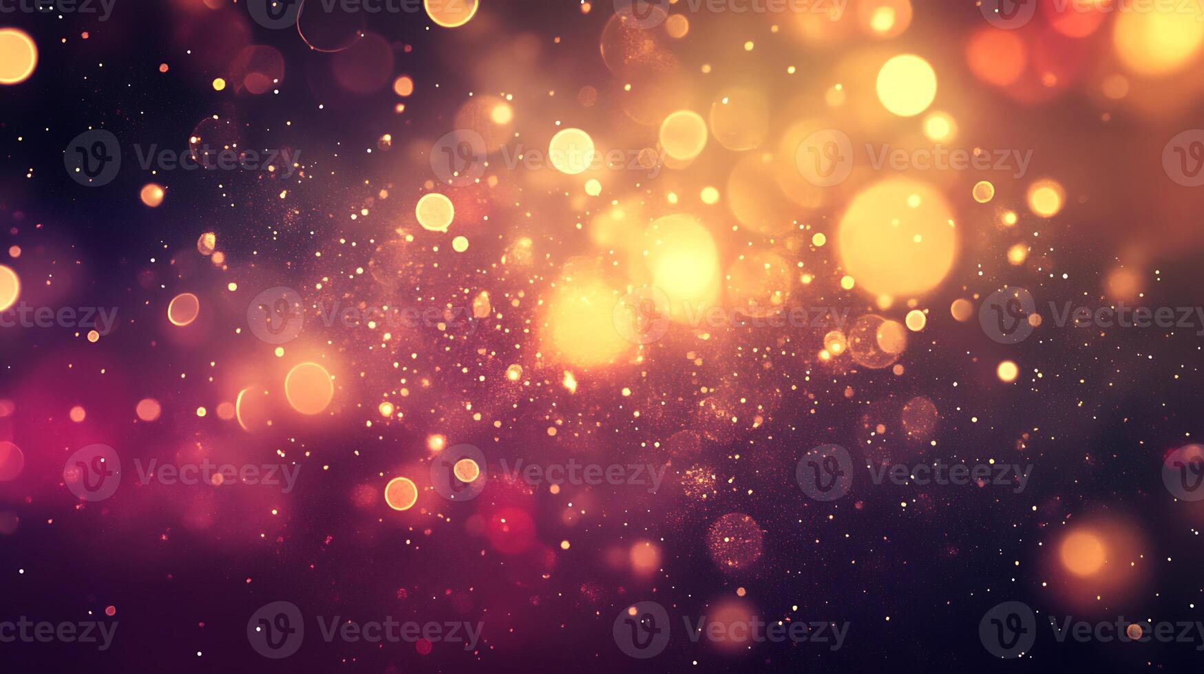 Radiant Sparkling Glow Effects with Dreamy HD Background and Vibrant Bokeh photo