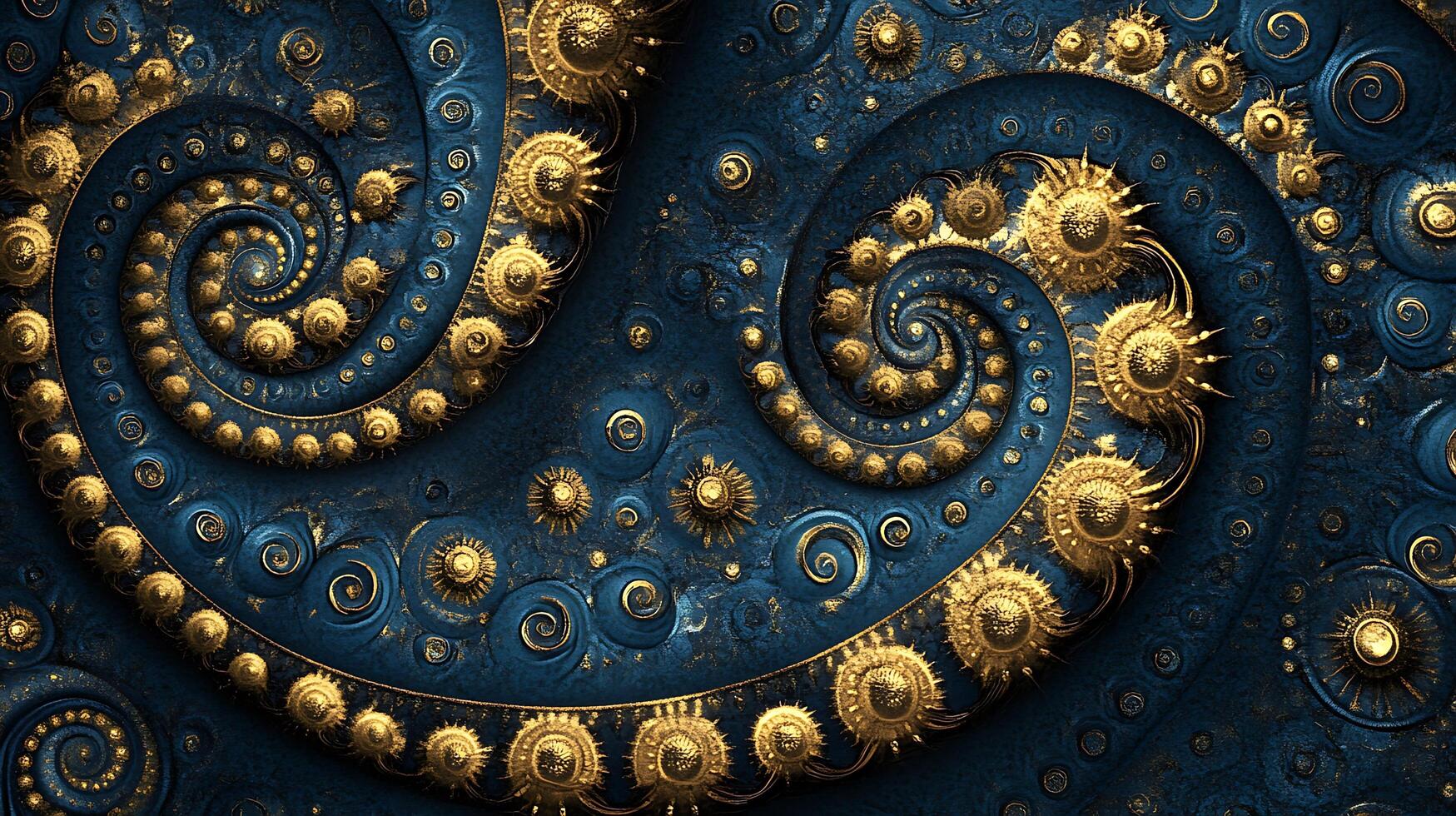Abstract Patterns Reflecting Modern Sophistication in Luxurious Wallpaper Designs photo