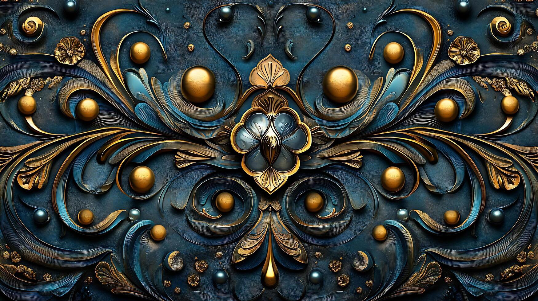 Abstract Patterns for Timeless Wallpaper Design photo