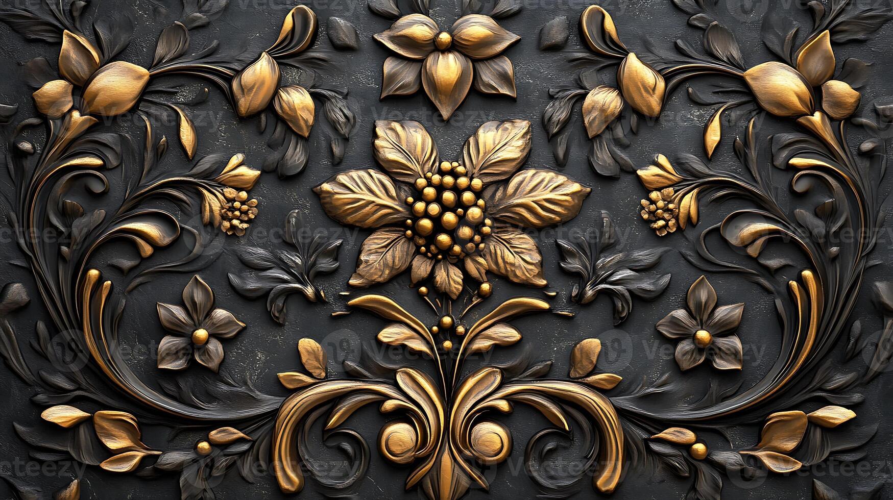Elegant Marble and Gold Wave Backgrounds for Luxury Homes photo