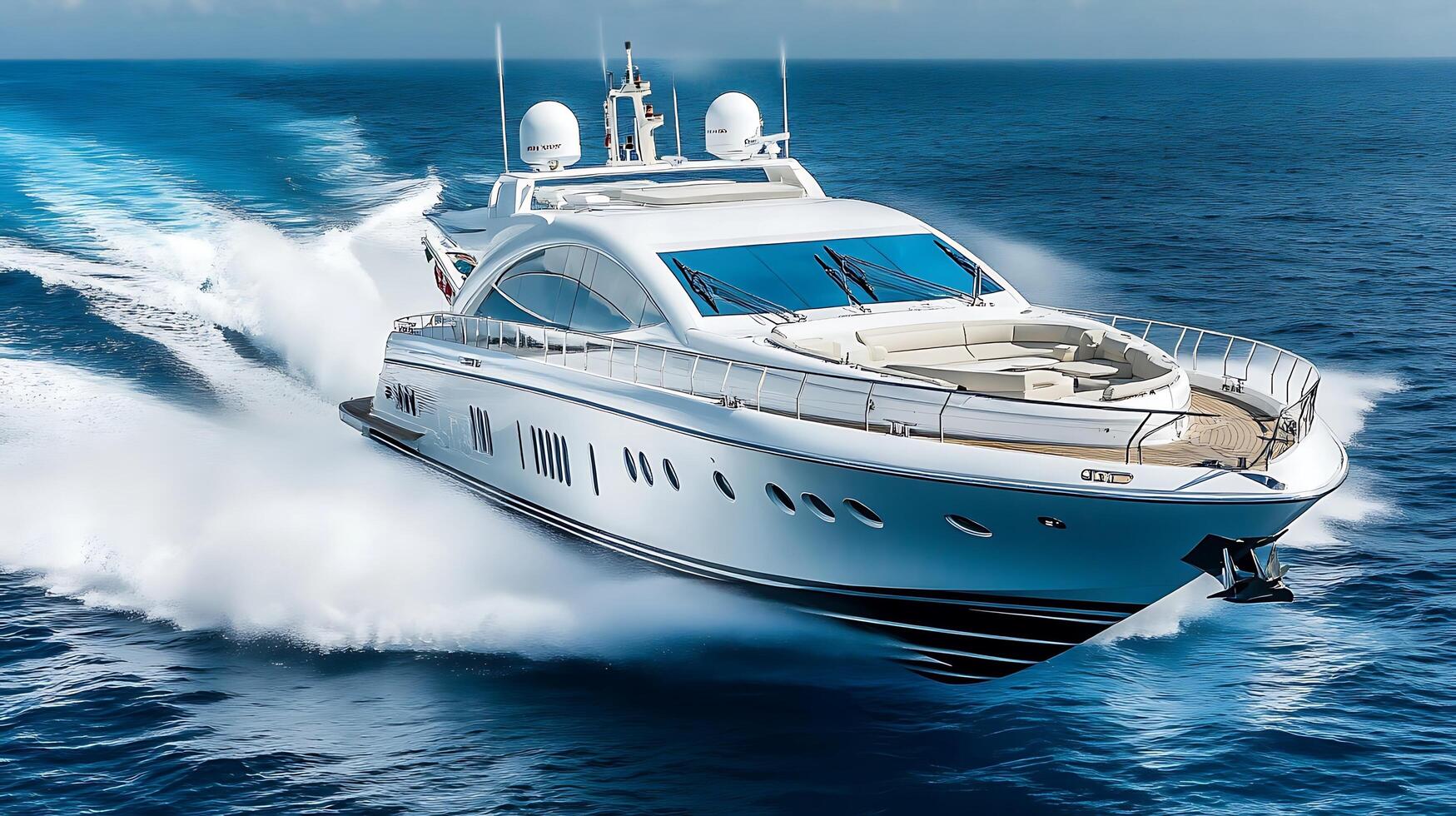 Pristine Boat Drifting Under Dramatic Sunset in High Definition photo