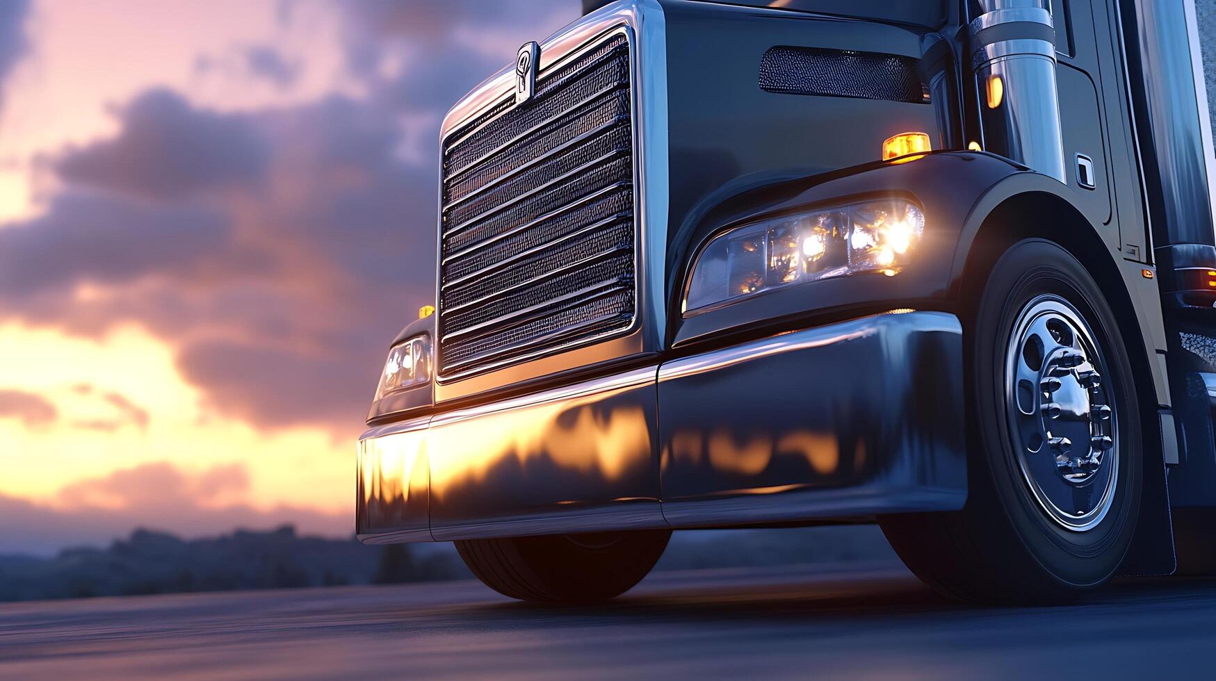Realistic Freight Operations Captured Magnificently in Stunning Close-Up photo