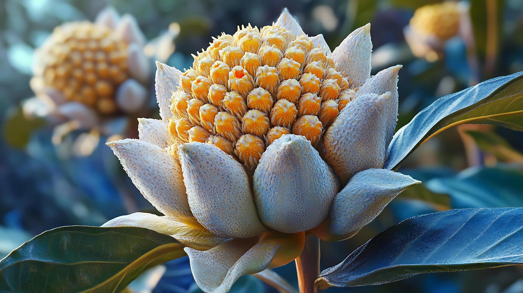Vivid Flower Close-up in a Gorgeous Outdoor Garden Setting photo