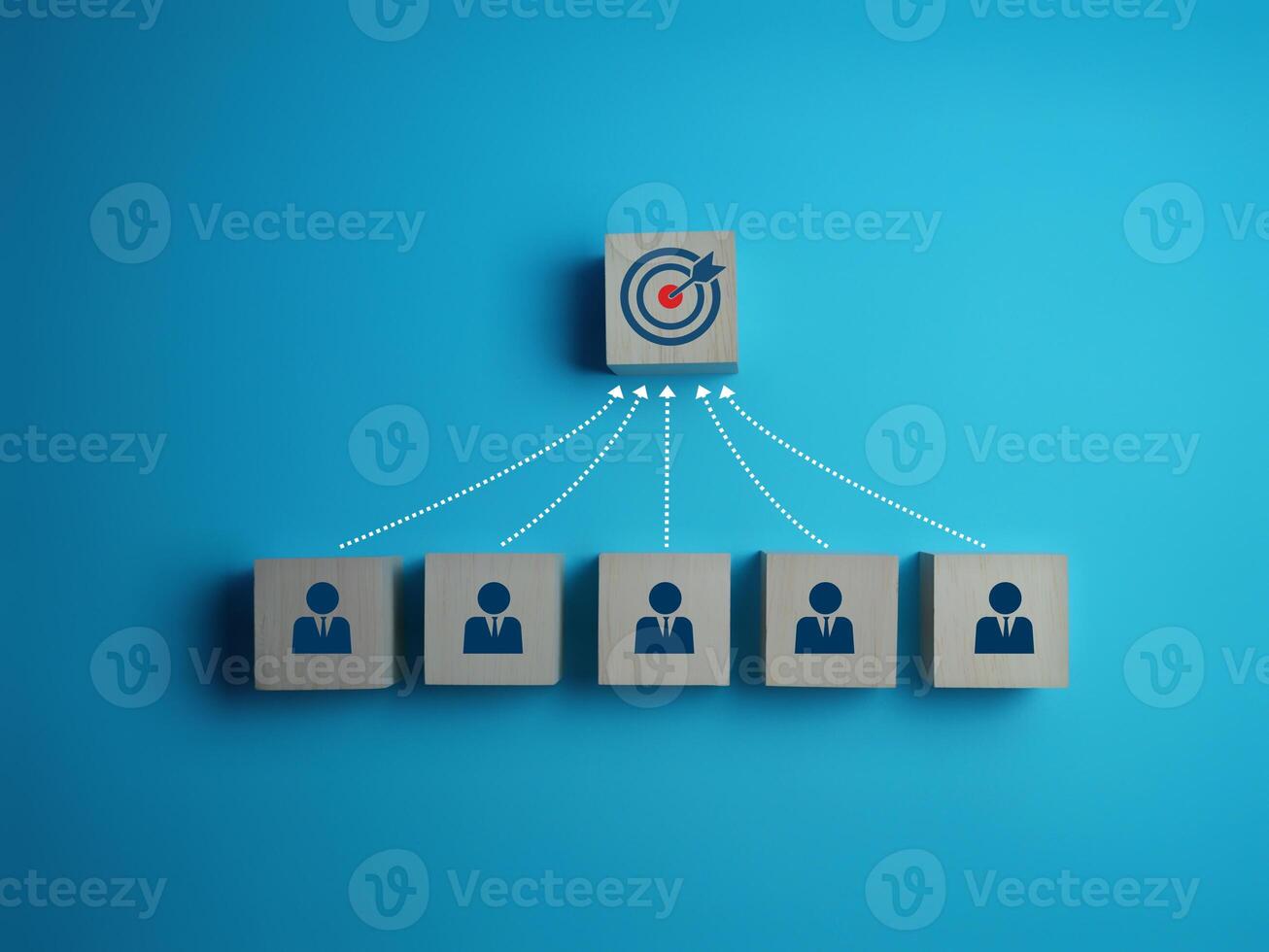Group of People Driven to Success, Business Teams Have the Same Goal photo