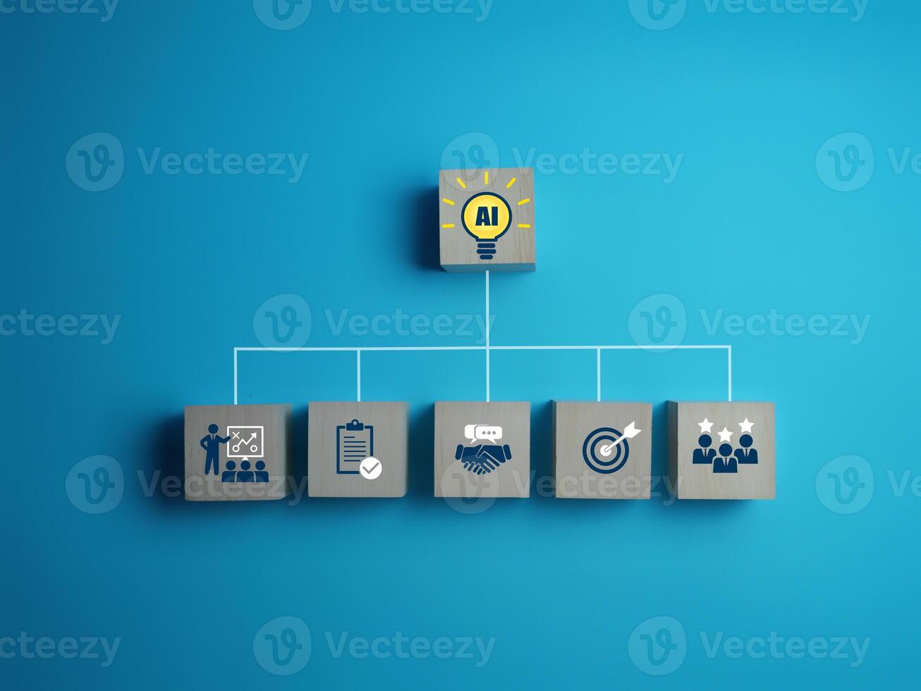 Brainstorming Light Bulb, Using AI to Generate Ideas to Help Solve Problems photo