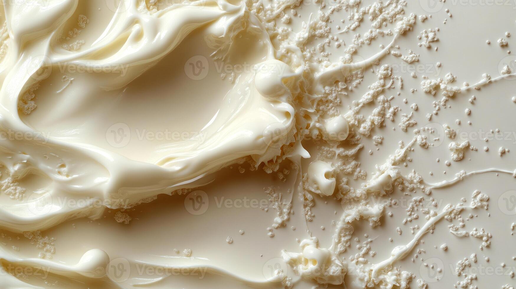 Creamy texture swirls inviting creativity in culinary art and dessert making photo