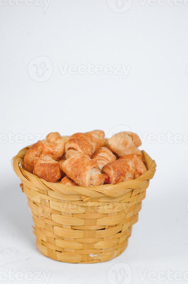 cookies on a white background photo