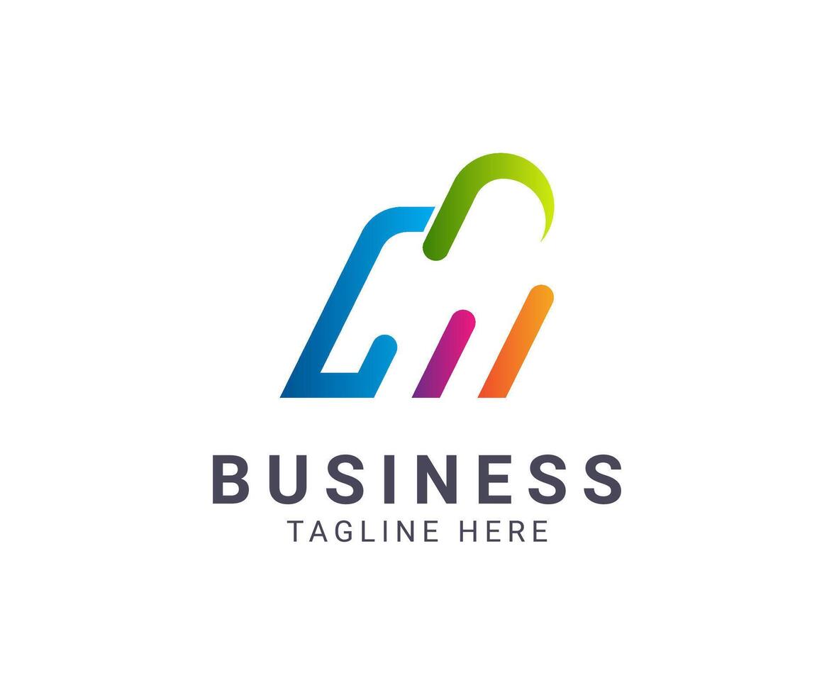 E-commerce shopping, finance, business growth logo template. vector