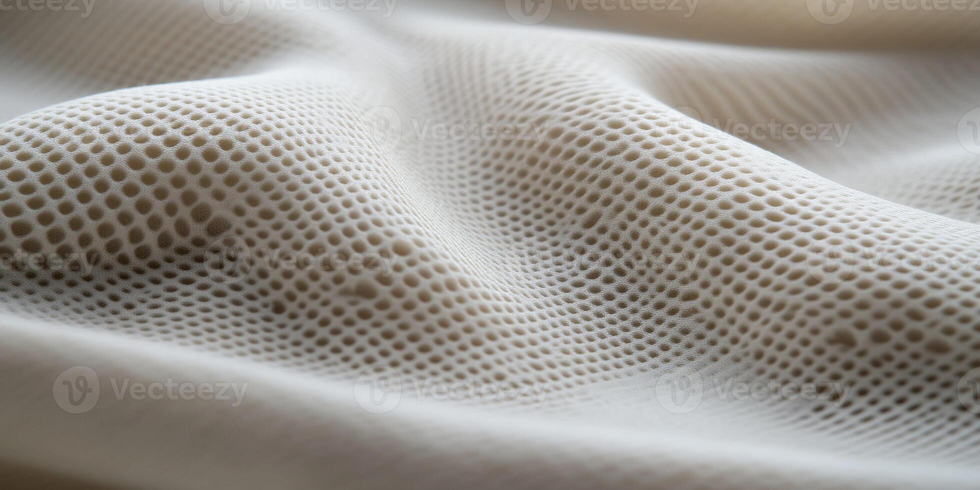 Soft, perforated fabric perfect for clothing photo