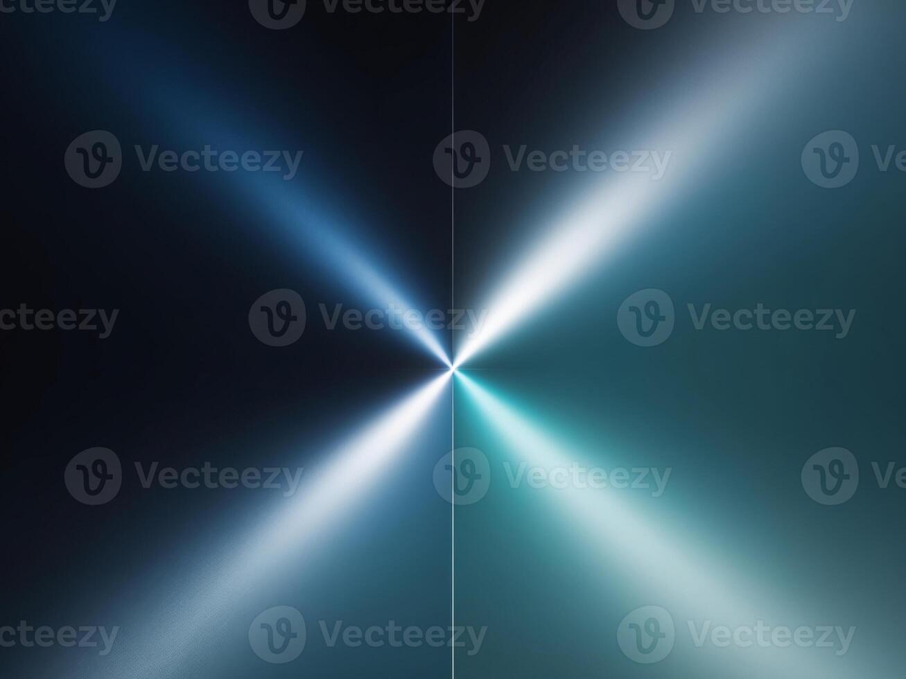 Abstract Dark Blue Gradient with Glowing Light Ray Smooth Texture Futuristic Poster Design. photo