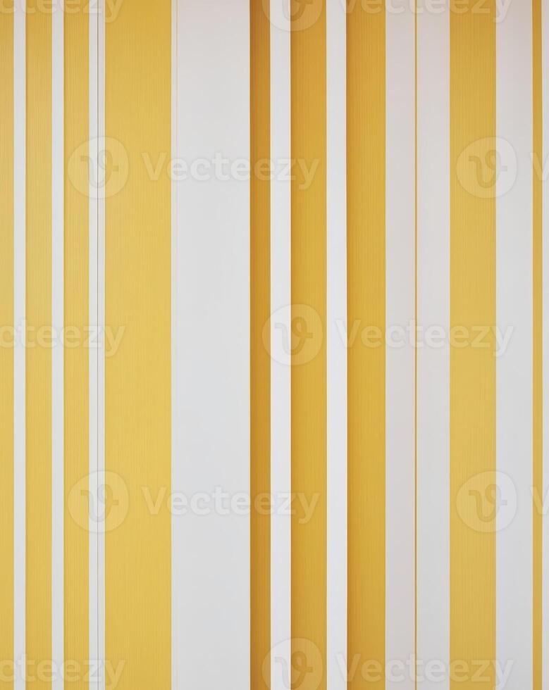A yellow and white striped background with a white line photo