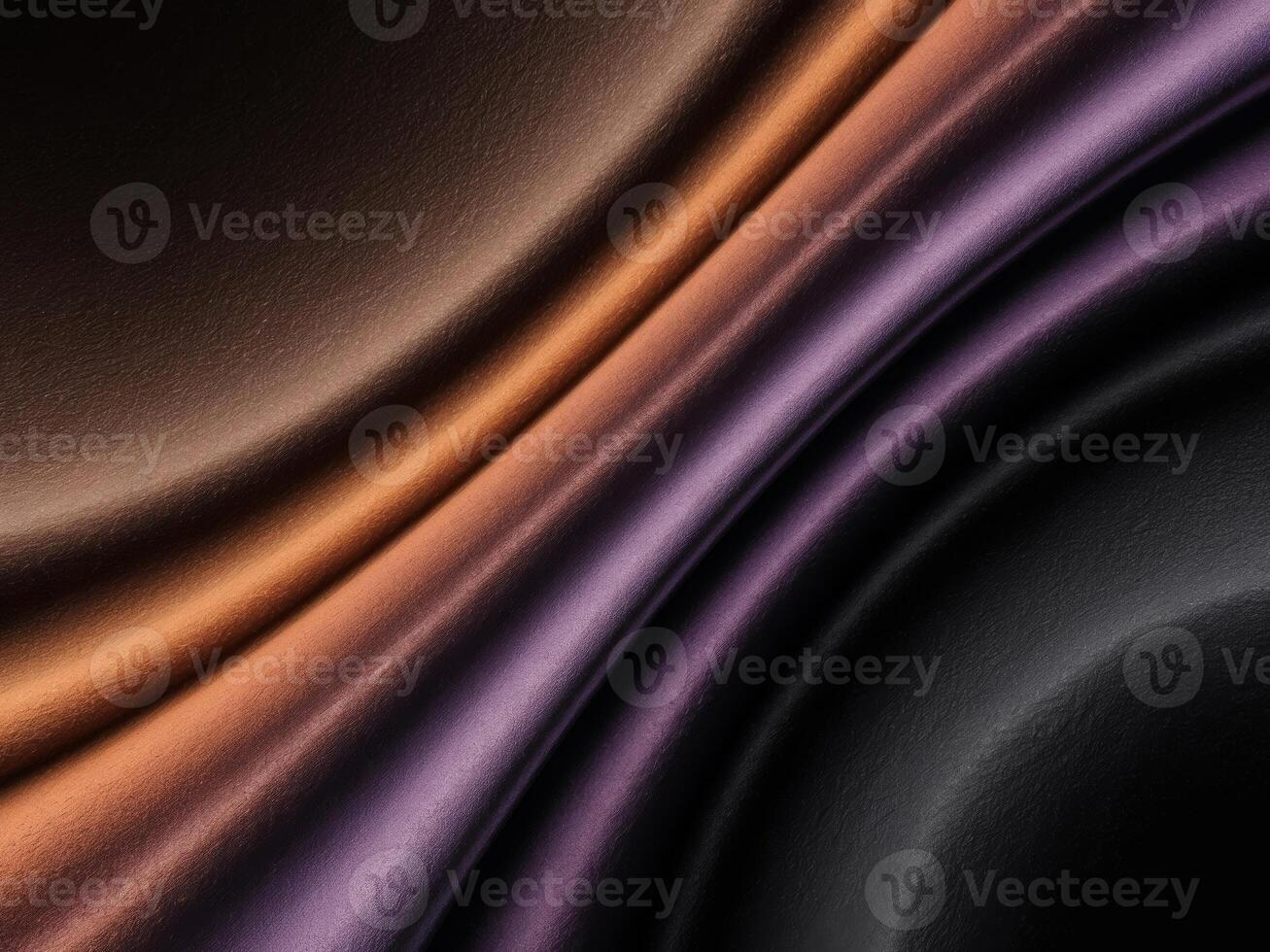Gradient Background Dark Brown Orange Purple Black Smooth Abstract Noisy Texture Design. photo