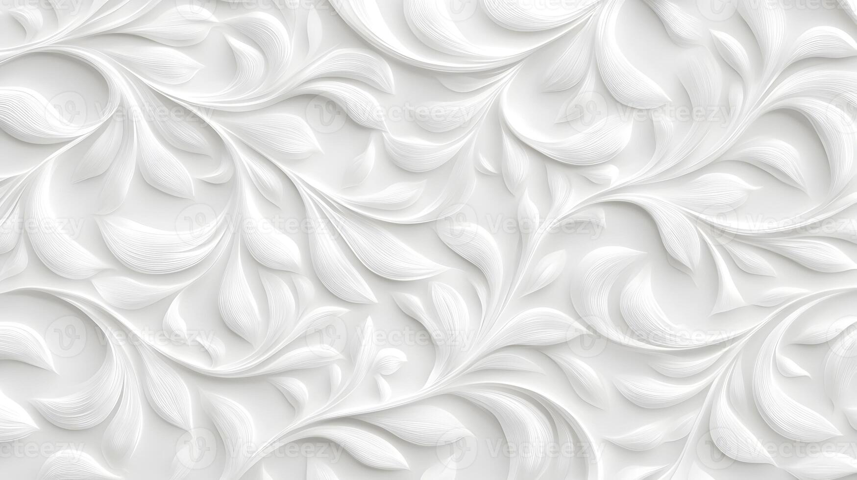 A white background with a white flower pattern photo