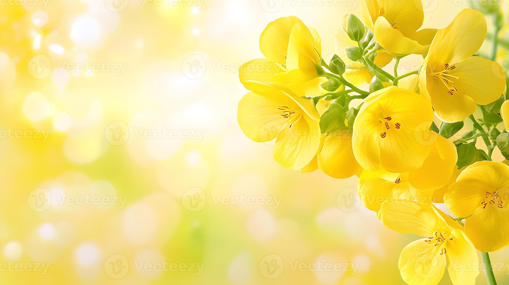 A yellow flower with a white background photo