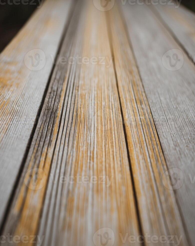 a close up of a wooden surface with a very long line of lines. photo