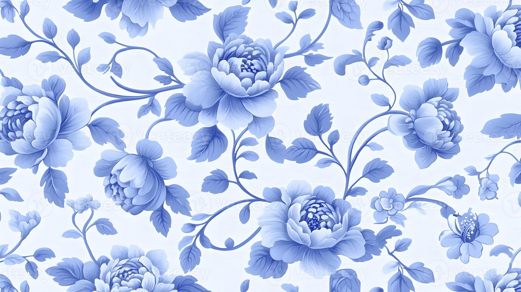 A bouquet of flowers with blue, white, and purple flowers photo