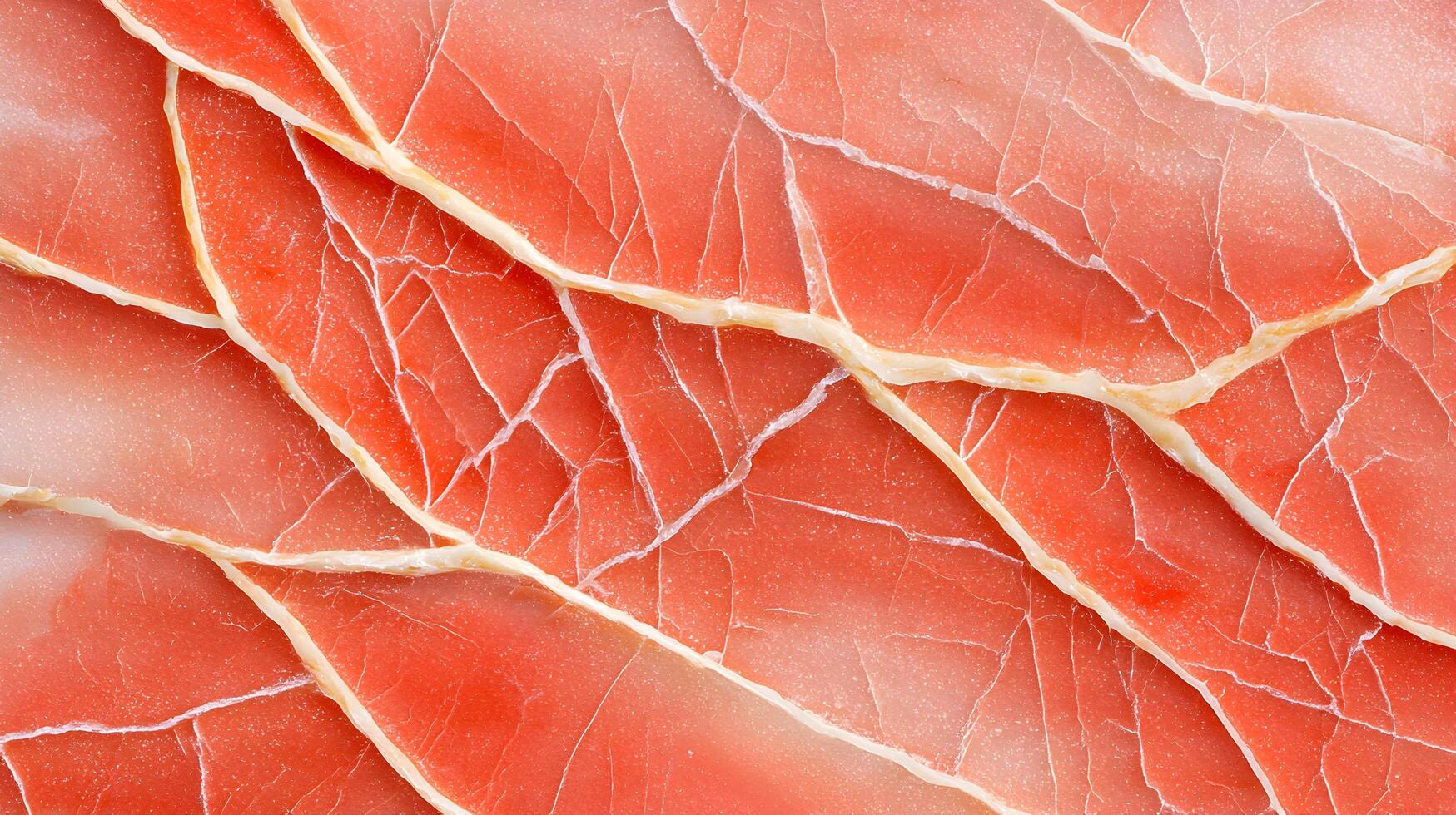 A red brush stroke on a red background photo