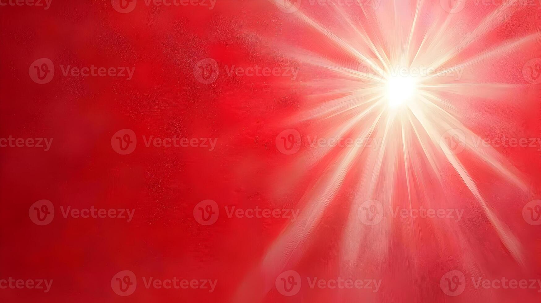 A red blob with a red head is surrounded by red lines photo
