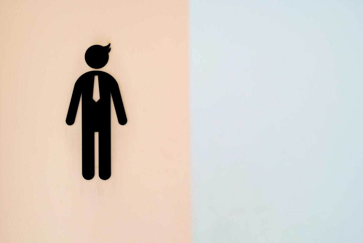 Symbol of toilet photo