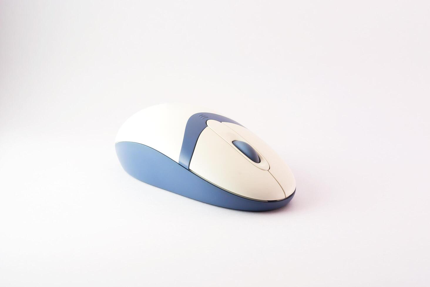 Mouse computer in studio light photo