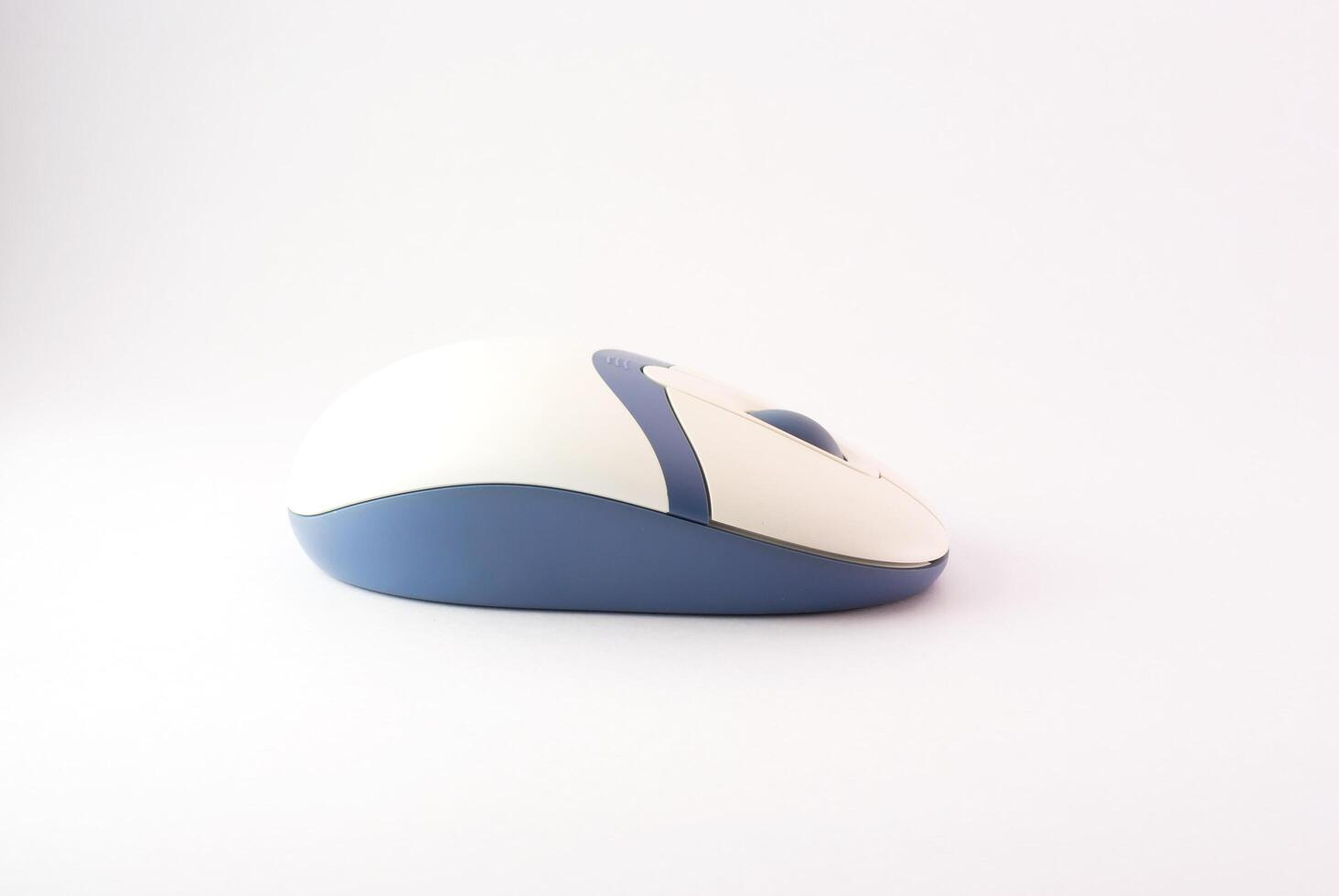 Mouse computer in studio light photo