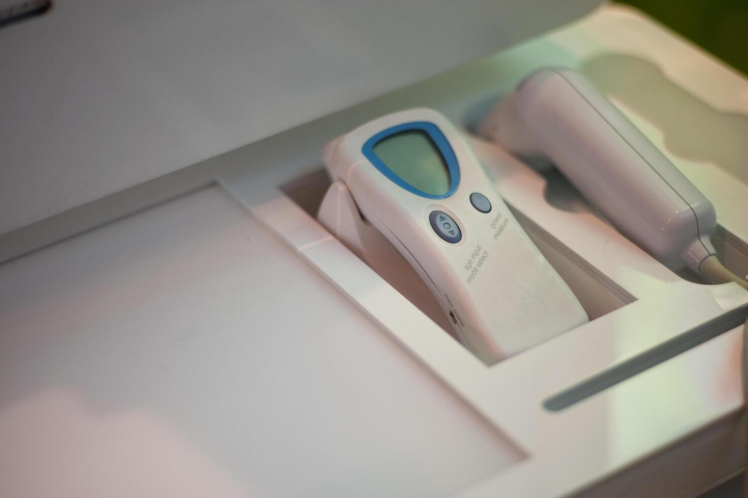 Skin tester for people healthy photo