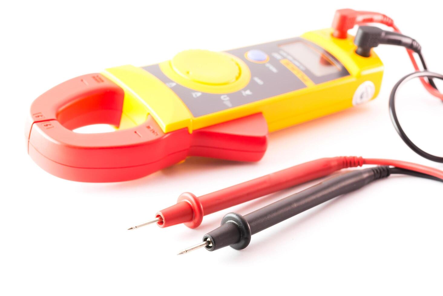 multimeter meter in studio light photo
