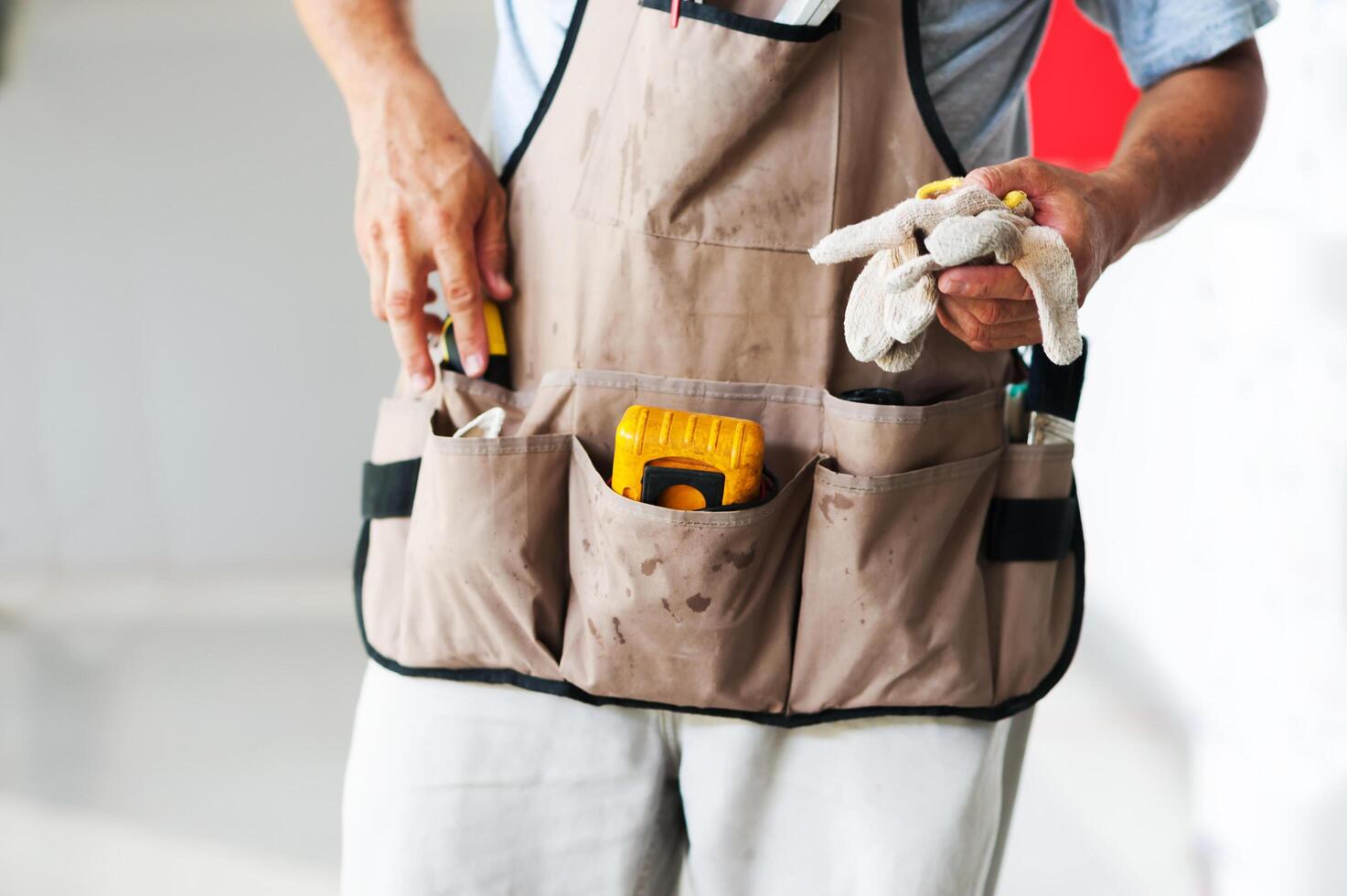 Tool in pocket in soft light photo