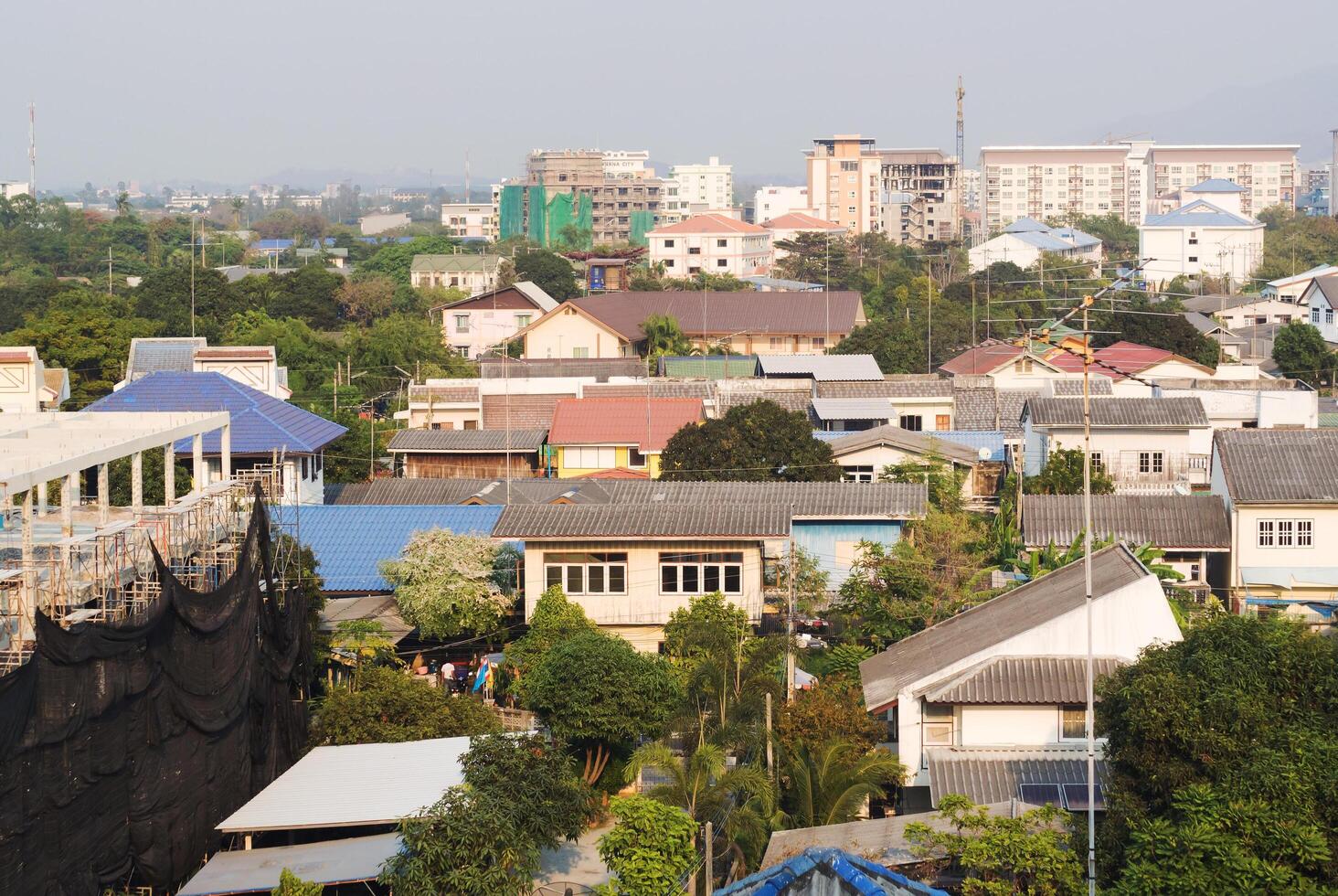 Thailand County aerial view photo