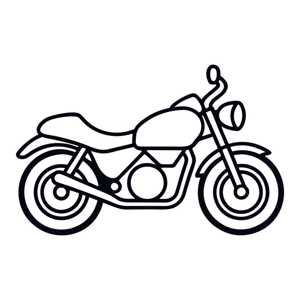 Creative Vehicle Transmission Line Art vector