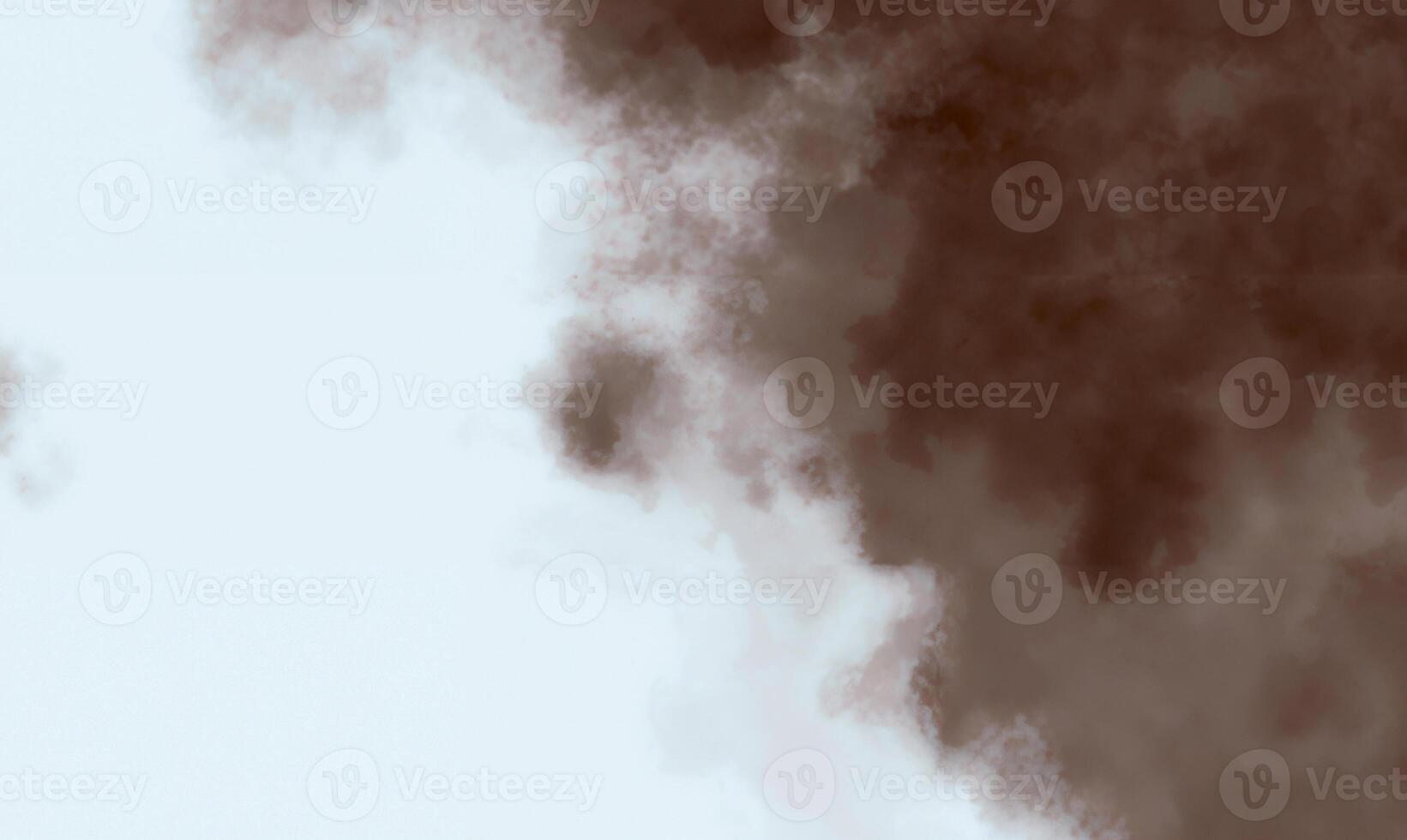 Brown cloudy abstract texture with soft gradients blending into a white background, perfect for artistic designs or overlays. photo