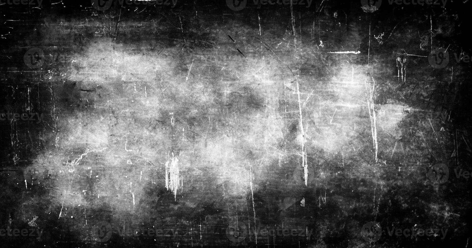 Abstract grunge black and white texture background with scratches, distressed patterns, and vintage appearance. photo