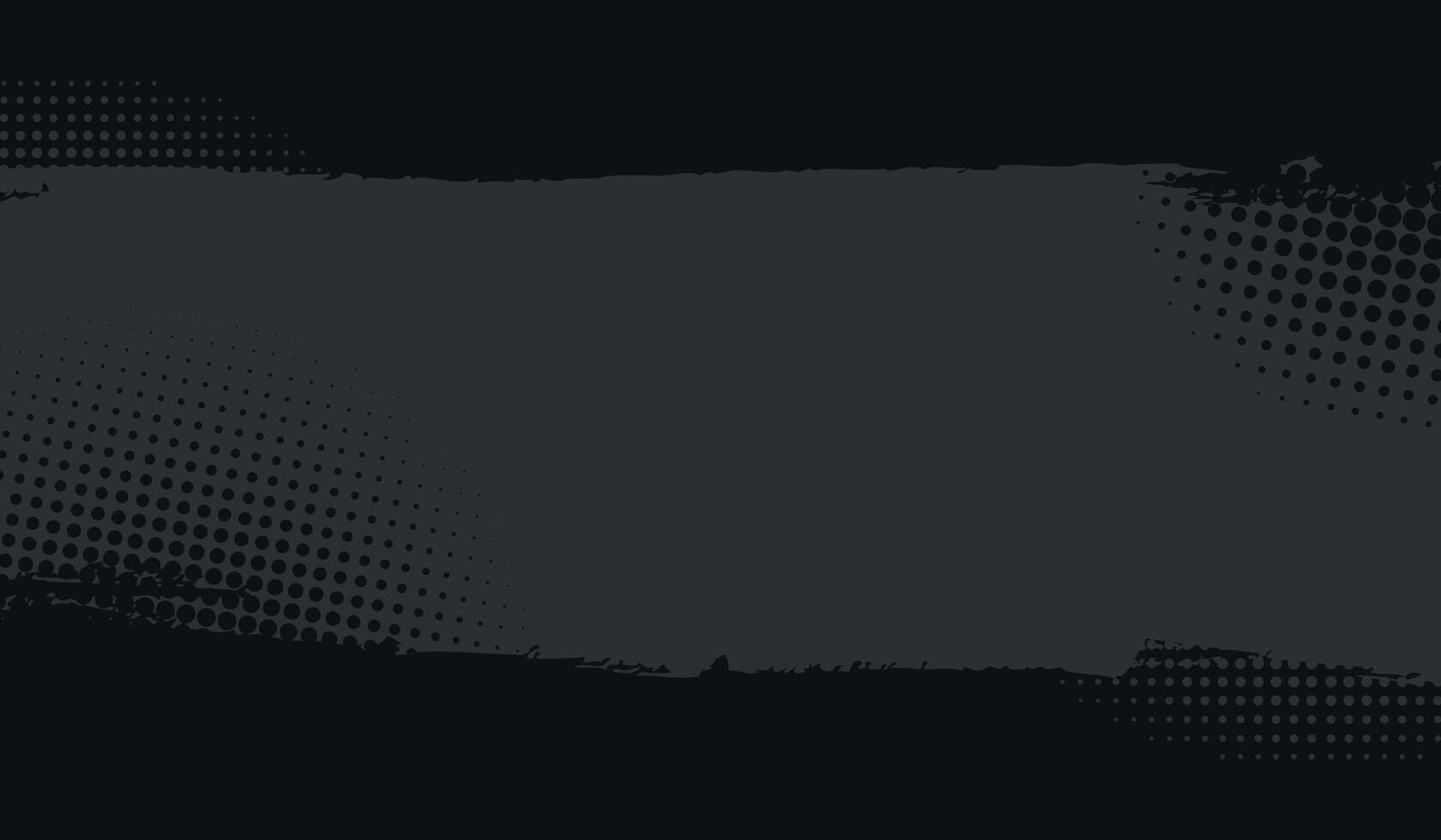 Dark halftone background. Halftone dots effect pattern. Background with dotted texture vector