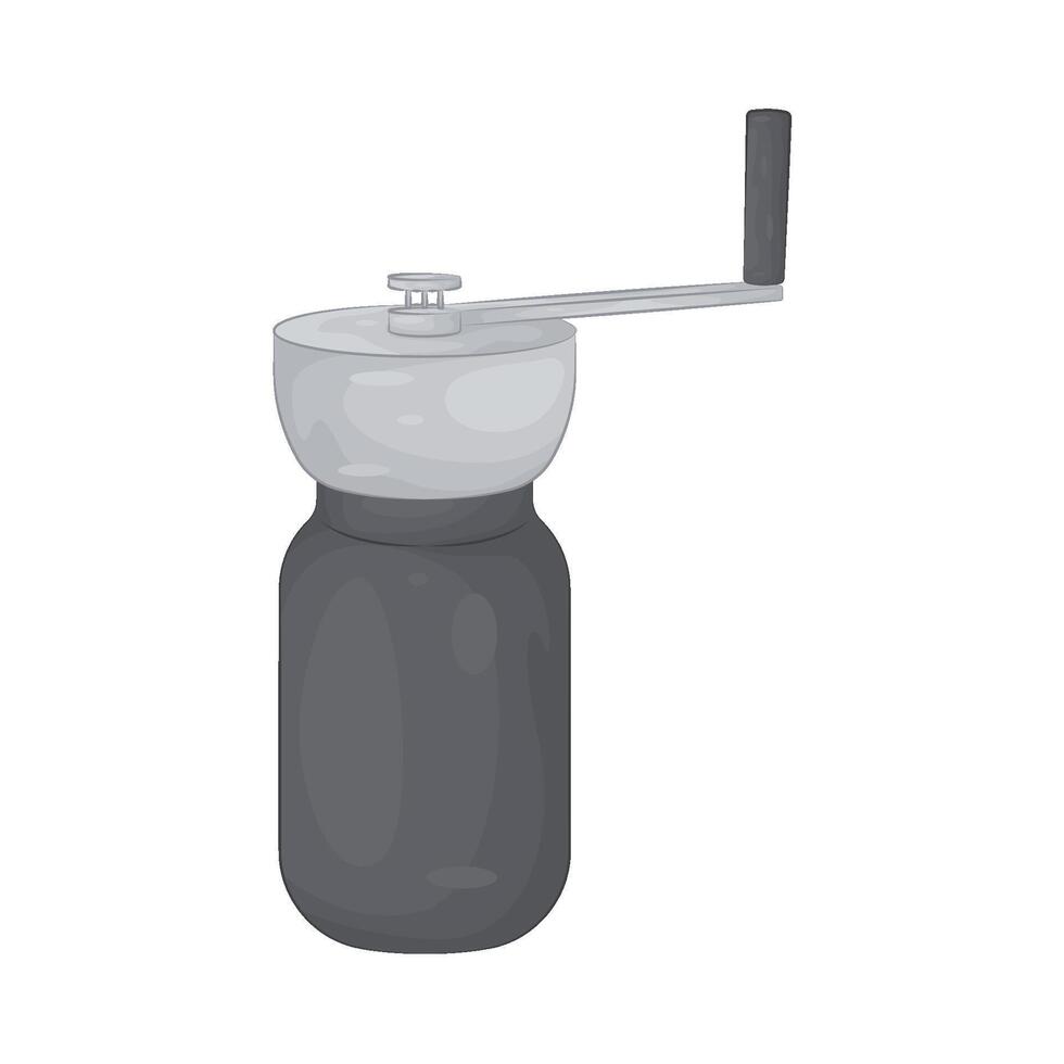 Illustration of coffee grinder vector
