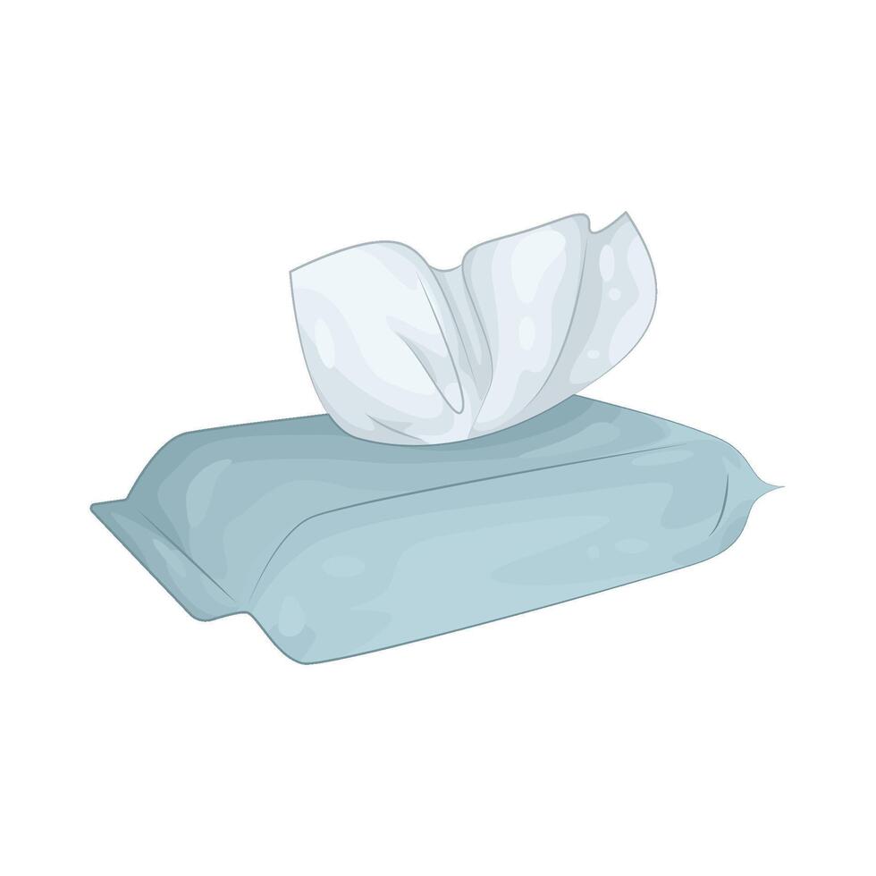 Illustration of Baby Wipes vector