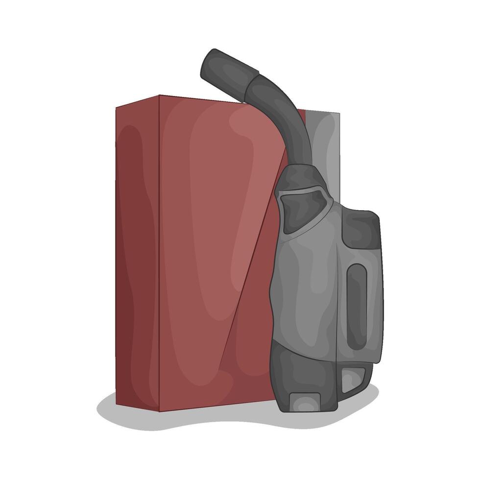 gas lighter with box vector
